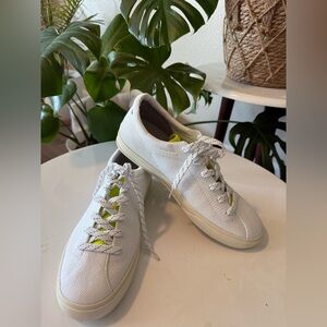 Rothy’s White Canvas Sneakers